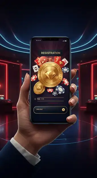 Interface de la page d'inscription de Win Vegas Plus Casino, montrant les champs à remplir et les mesures de sécurité.